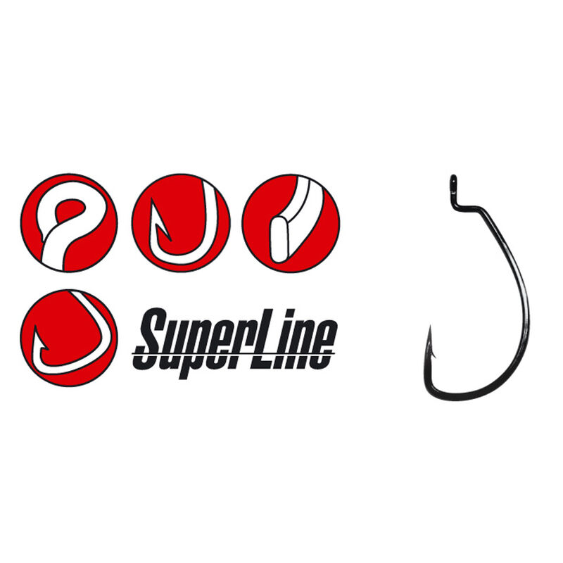 Hameçon texan carnassier gamakatsu worm offset ewg sl - Simples | Pacific Pêche