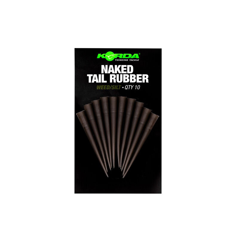 T&eacute;tine de plomb carpe Korda Naked Tail Rubber - Clip plombs et c&ocirc;nes | Pacific P&ecirc;che