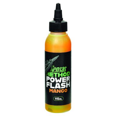 Attractant Sensas Power Flash Mango 115 ml - Additifs | Pacific P&ecirc;che