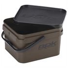 Seau Rok 10L Green Square Bucket avec couvercle - Seaux | Pacific P&ecirc;che