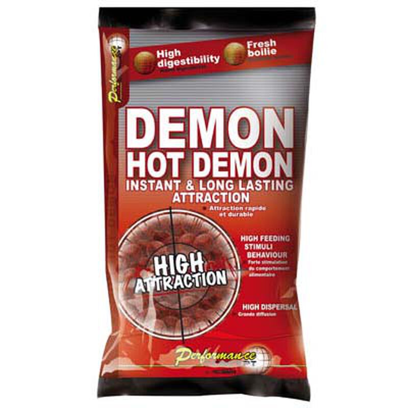 Bouillettes carpe performance concept hot demon 20mm - Denses | Pacific Pêche