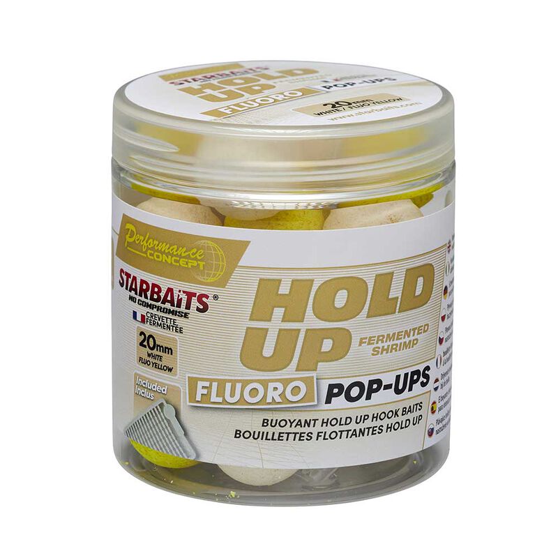 Pop up Starbaits Hold Up Fluo Pop Up - Flottantes | Pacific P&ecirc;che