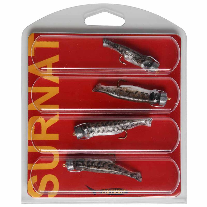 Leurre souple jerkbait carnassier astucit kit surnat sp&eacute;cial truite (x4) - Packs et ensembles | Pacific P&ecirc;che