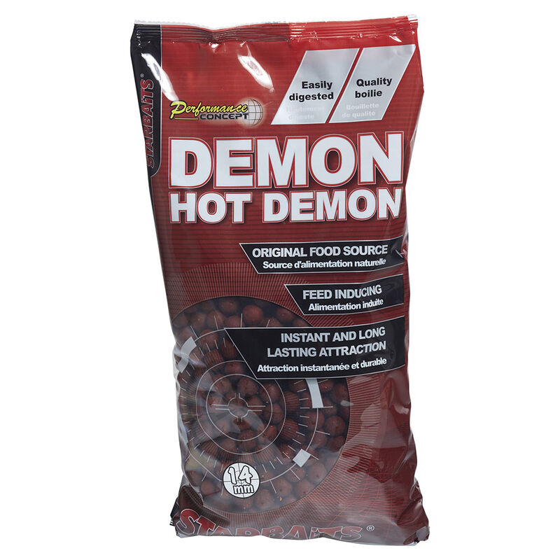 Bouillettes Starbaits PC Hot Demon 24mm - Denses | Pacific Pêche