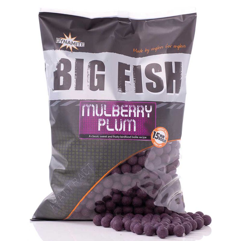 Bouillettes dynamite baits mulberry plum big fish 1.8kg - Denses | Pacific P&ecirc;che