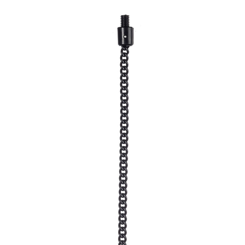 Chainette pour hanger solar black stainless chain plastic ended 9" 23cm - Accessoires de balanciers | Pacific P&ecirc;che
