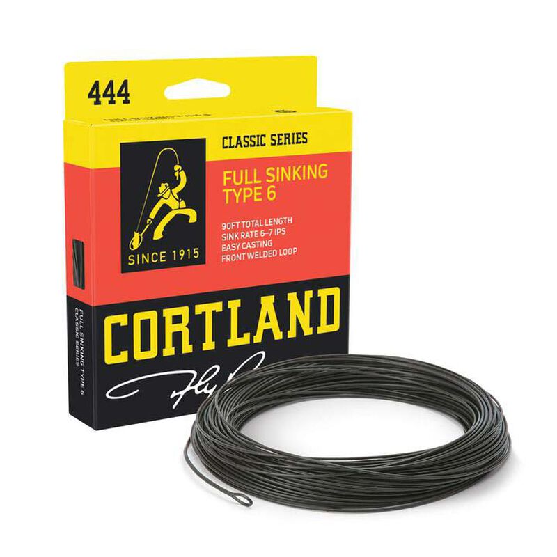 Soie super plongeante cortland 444 full s6 wf - Plongeantes | Pacific P&ecirc;che