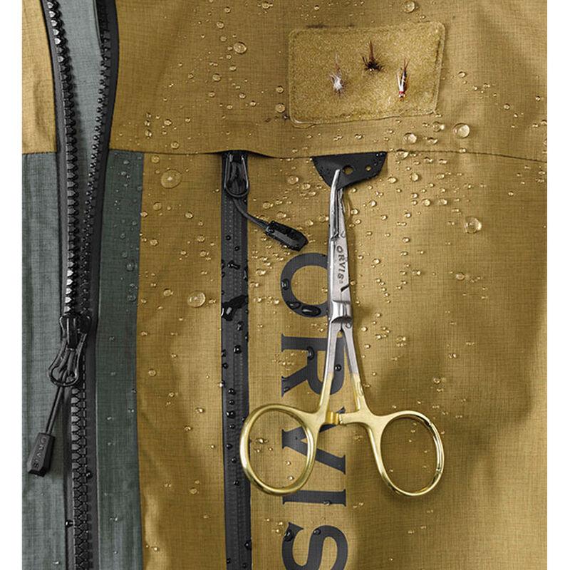 Veste pro wading jacket orvis (black/ash) coloris noir et cendre - Vestes/Gilets | Pacific P&ecirc;che