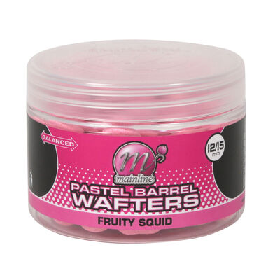 Bouillettes &eacute;quilibr&eacute;es carpe mainline wafter barrels fruity squid 10/14mm - Equilibr&eacute;es | Pacific P&ecirc;che