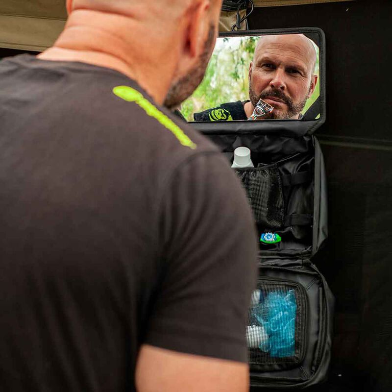 Trousse de toilette carpe ridge monkey impermeable lx + serviette - Sacs/Trousses Acc. | Pacific P&ecirc;che