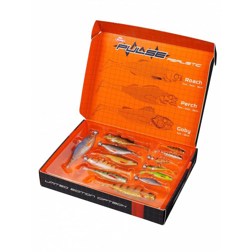 Coffret leurres Berkley Pulse Realistic Gift Box 19pcs LTD - Packs et ensembles | Pacific Pêche