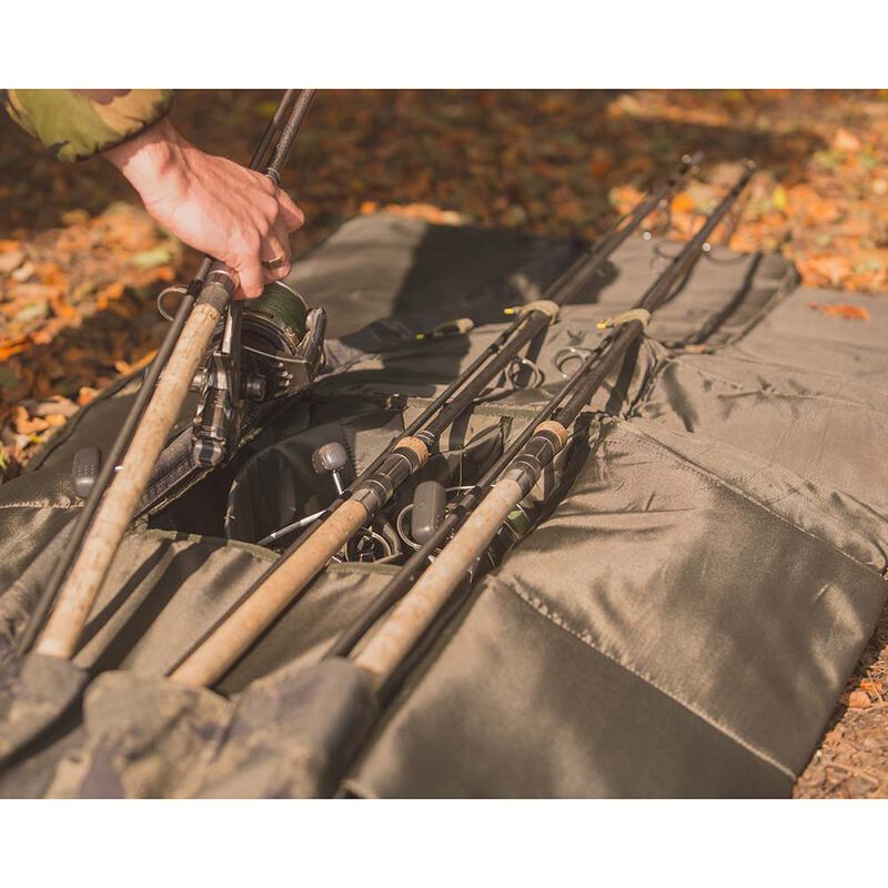Fourreau solar undercover camo rod holdall 3 rod 12' - Fourreaux | Pacific P&ecirc;che