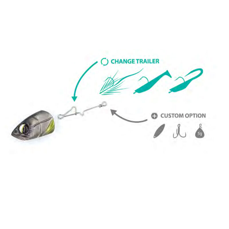 Tête Plombée Bim Tackle Crazy Head (x2) - Têtes plombées | Pacific Pêche