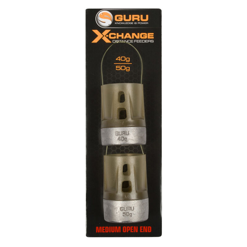 Cages feeder coup guru x-change distance feeder solid medium (x2) - Cages | Pacific Pêche