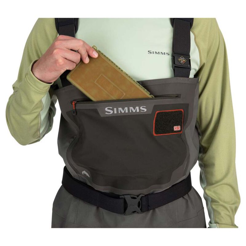 Waders Simms G3 Stockingfoot Gunmetal - Respirant | Pacific Pêche