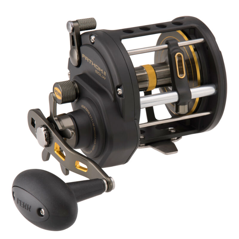 Moulinet penn fathom ii level wind taille 50 - Moulinets tambour Tournant | Pacific P&ecirc;che