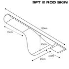 Fourreau Nash Scope OPS Hi Protect 9ft 2 Rod Skin - Fourreaux | Pacific Pêche