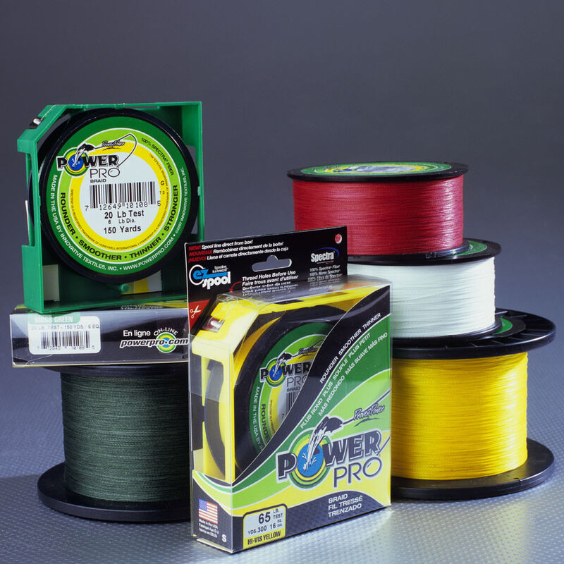 Tresse power pro rouge 275m - Tresses | Pacific P&ecirc;che