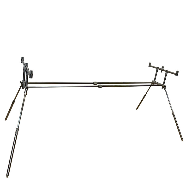 Rod Pod Hoogendijk Black Diamond Stainless Steel 3 Cannes - Rod Pod | Pacific P&ecirc;che