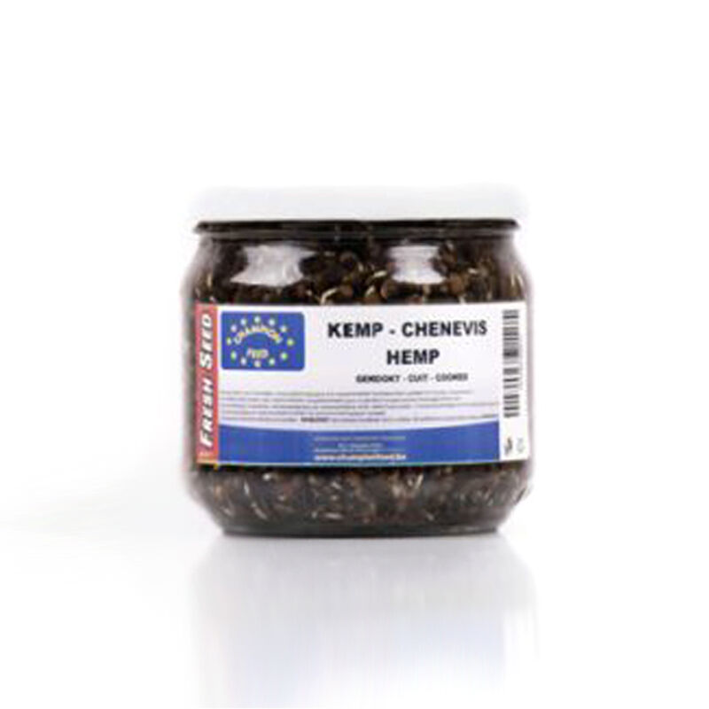 Chenevis Cuit Champion Feed 1/2 L - Graines Prêt à Pêcher | Pacific Pêche