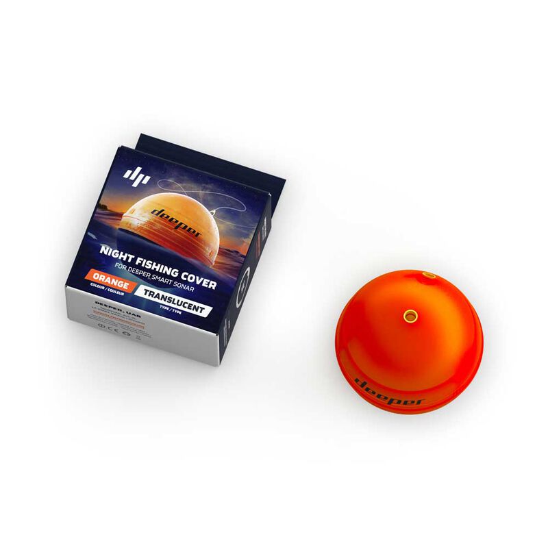 Couvercle Orange Deeper Pour Pêche De Nuit - Sondeurs/Gps | Pacific Pêche