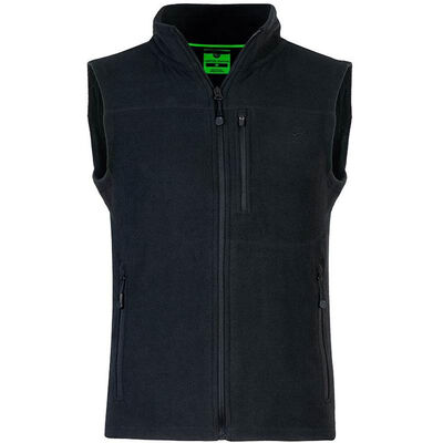 Gilet Korda Le Fleece Gilet Black - Vestes et gilets | Pacific P&ecirc;che