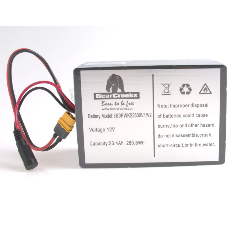 Batterie lithium pour bateau amorceur explorer - Bateaux Amorceurs | Pacific P&ecirc;che