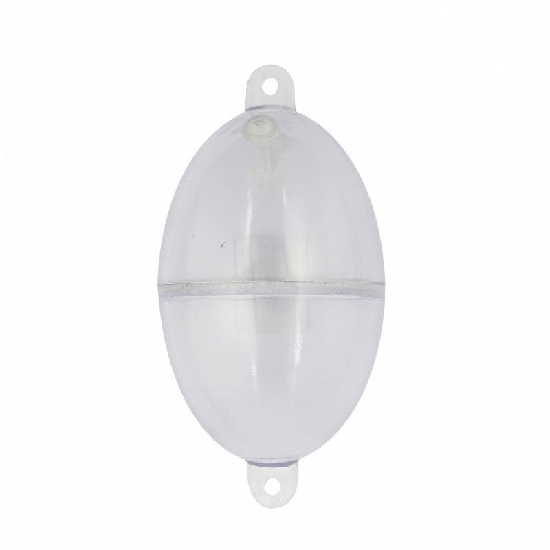 Jet bull ovale transparente (pochette de 2) - Bulles | Pacific Pêche