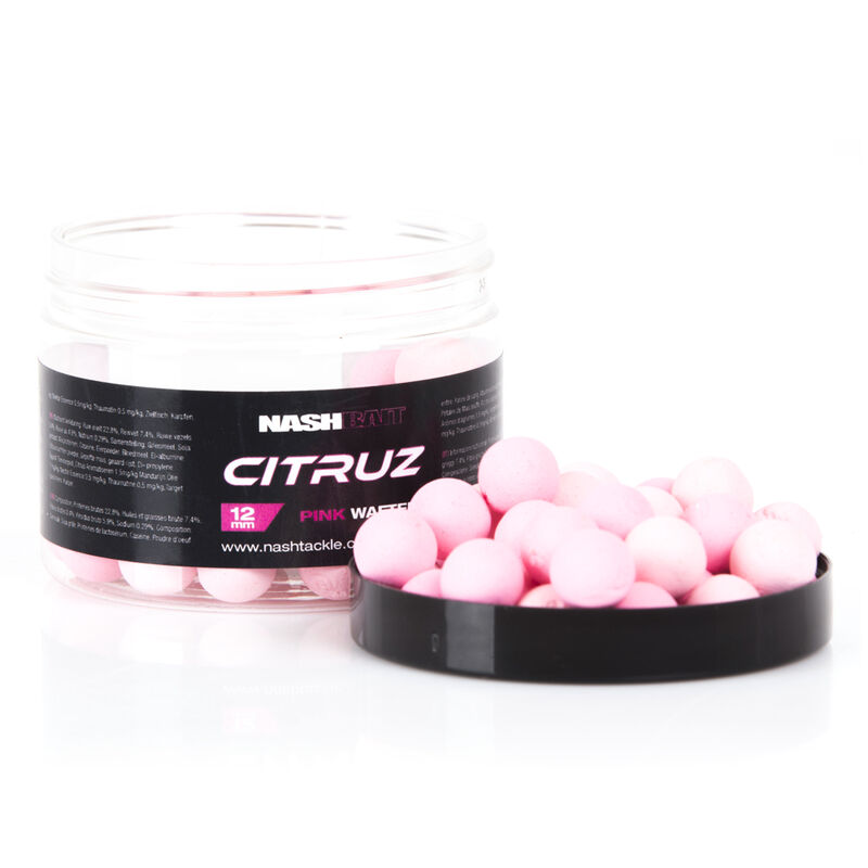 Bouillettes &eacute;quilibr&eacute;es nashbait citruz wafters pink - Equilibr&eacute;es | Pacific P&ecirc;che