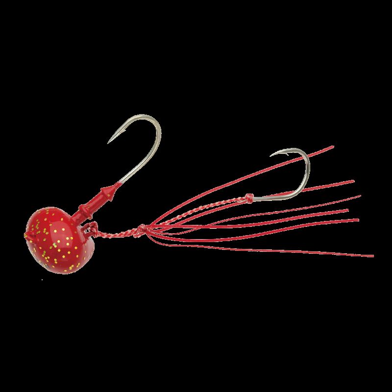 Tenya Ecogear Oval Sparkling Red - Têtes Plombées | Pacific Pêche