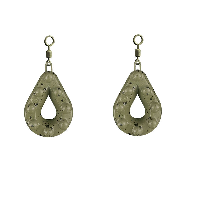 Plomb Prowess Grippa Camo Swivel x2 - Emerillons | Pacific P&ecirc;che