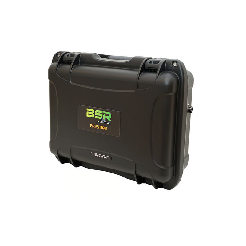 Valise BSR PRESTIGE LifePo4 Gen3 36V/100Ah + chargeur non &eacute;tanche 15A - Batteries | Pacific P&ecirc;che
