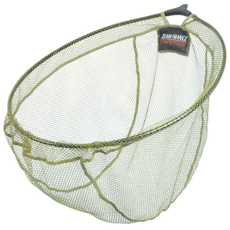 Tête d'épuisette coup team france pro feeder rubber 60x50cm - Épuisettes / bourriches | Pacific Pêche