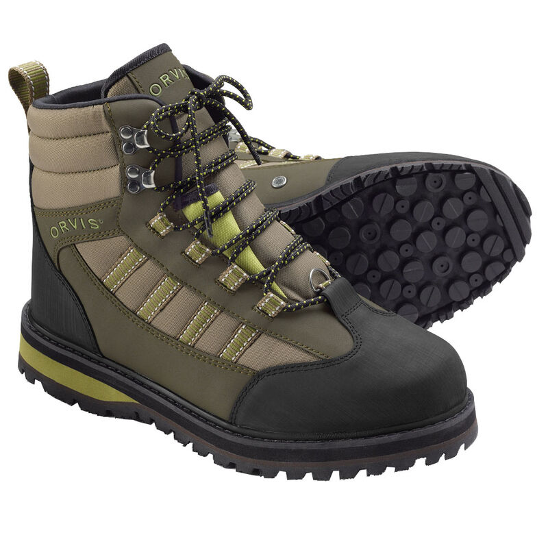 Chaussures de wading orvis encounter boots vibram - Chaussures | Pacific P&ecirc;che
