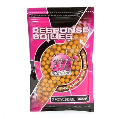 Bouillettes carpe mainline ready made boilies sweetcorn 200g - Denses | Pacific Pêche