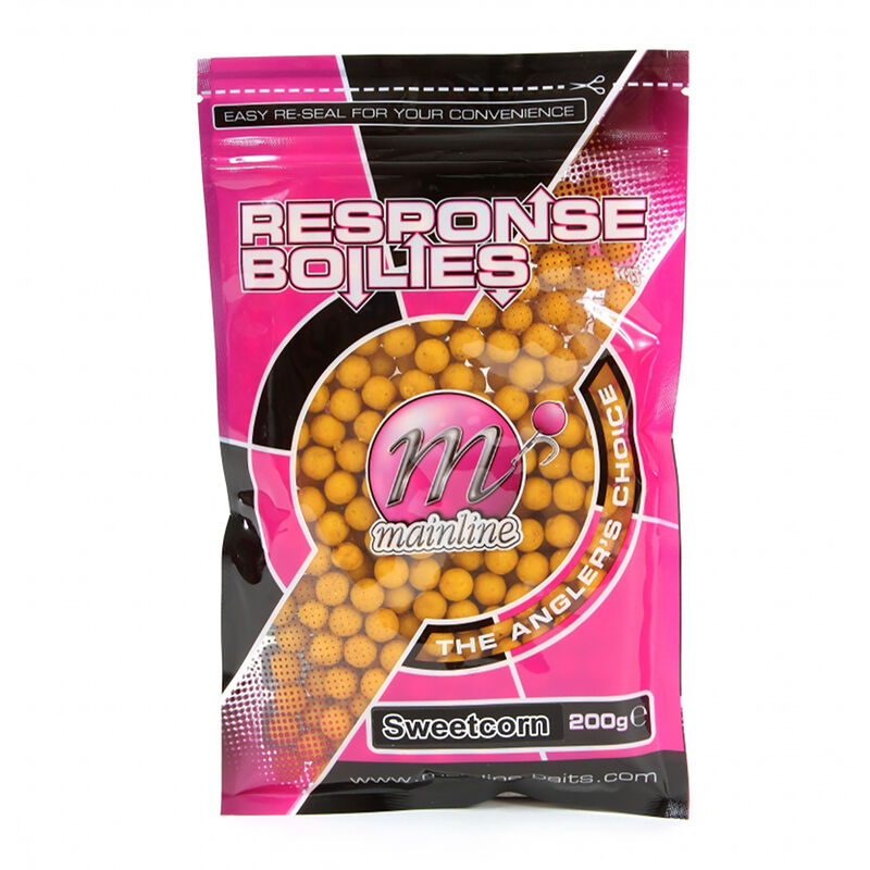 Bouillettes carpe mainline ready made boilies sweetcorn 200g - Denses | Pacific P&ecirc;che