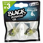 Tete plombee fiiish black minnow 120 shallow 6g (x2) - Têtes Plombées | Pacific Pêche