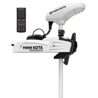 Moteur Electrique Avant Minn Kota RIPTIDE POWERDRIVE 55 BT - GPS - 55 Lbs - 12Vcc - 137cm - Moteurs &eacute;lectriques | Pacific P&ecirc;che