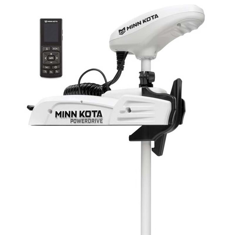 Moteur Electrique Avant Minn Kota RIPTIDE POWERDRIVE 55 BT - GPS - 55 Lbs - 12Vcc - 137cm - Moteurs &eacute;lectriques | Pacific P&ecirc;che