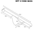 Fourreaux Nash Scope OPS Soft Protect 6ft 2RodSkin - Fourreaux | Pacific Pêche