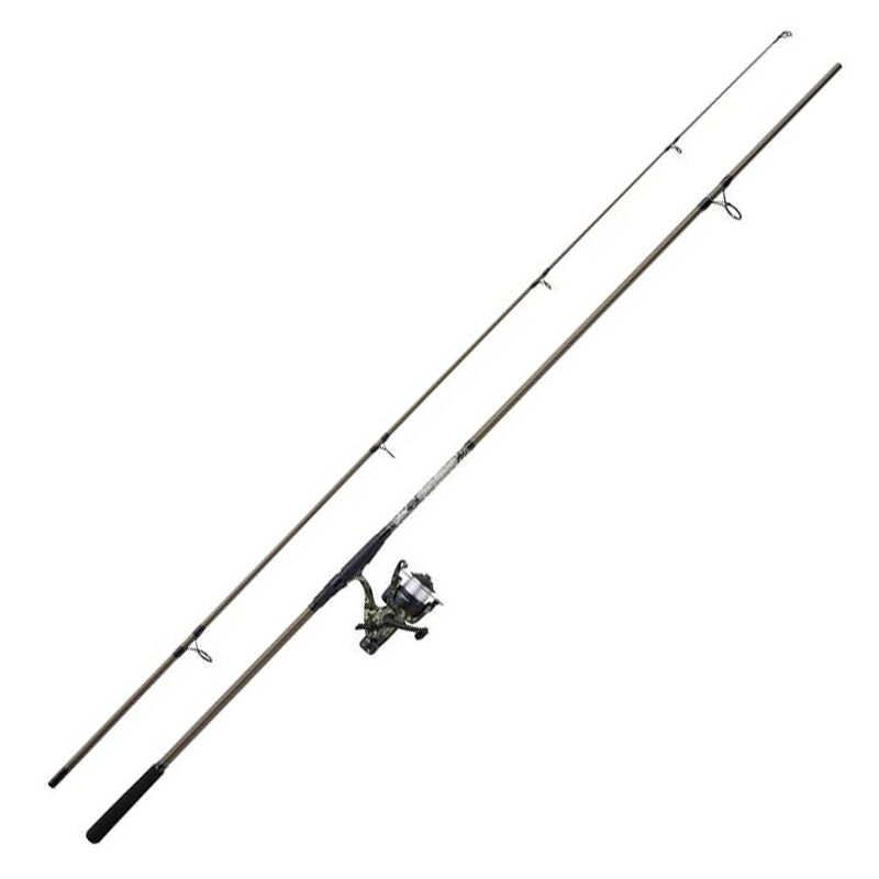 Combo Mitchell Tanager Camo II Carp ensemble canne 3,60 m 3 lb + Moulinet 6000 - Ensembles | Pacific P&ecirc;che