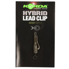 Clip plomb carpe korda hybrid lead clip (x5) - Clip plombs et cônes | Pacific Pêche