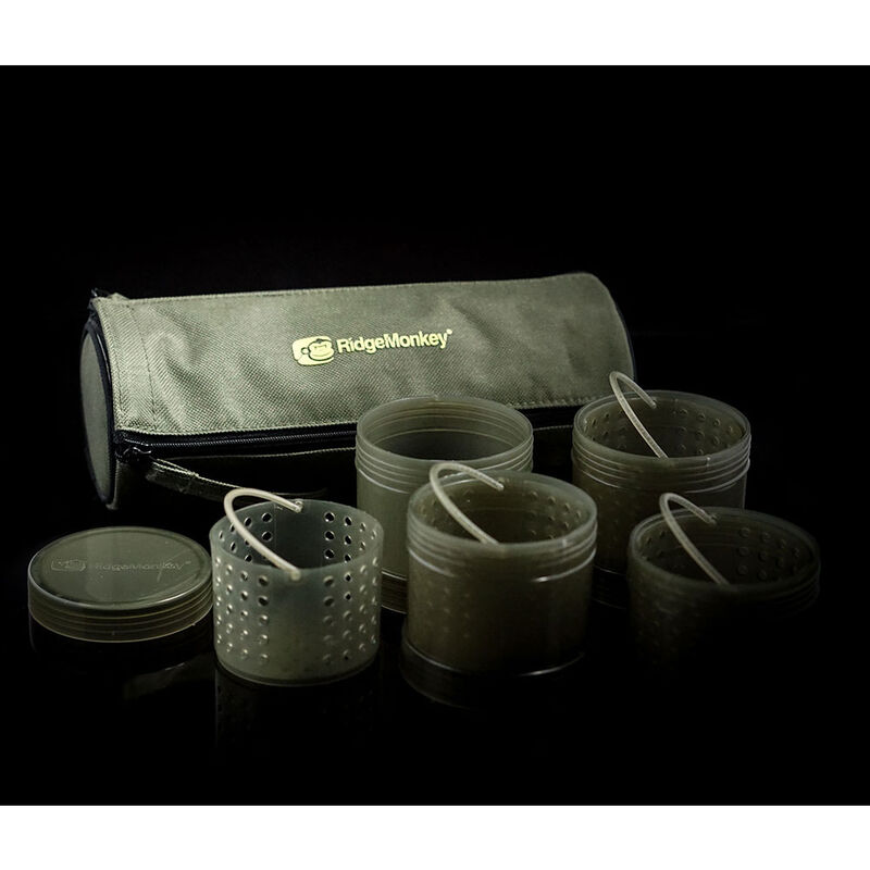 Pots &agrave; booster ridge monkey modular hookbait pots green - Sacs &agrave; App&acirc;ts | Pacific P&ecirc;che