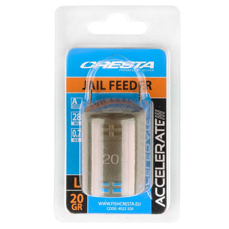 Cresta Accelerate Jail Feeders Taille LARGE - Cages | Pacific Pêche