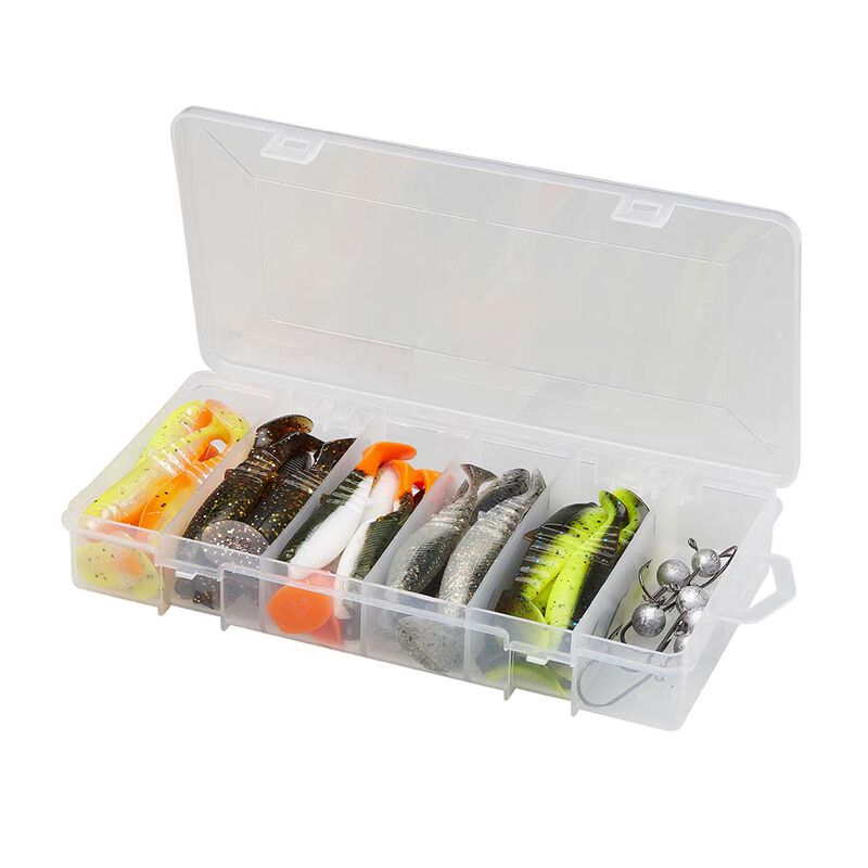 Kit Leurre Souple + TP Savage Gear Cannibal Shad 5.5cm & 6.8cm Mixed Colors (x36) - Packs et ensembles | Pacific P&ecirc;che