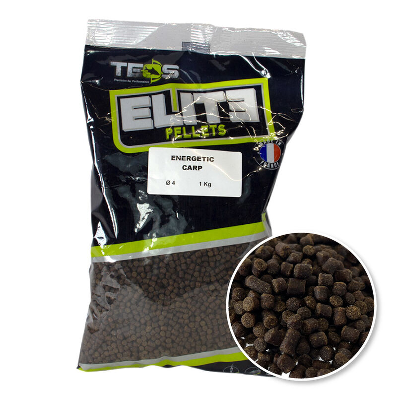 Pellets TEOS Elite Energetic Carp 1kg - Pellets | Pacific Pêche