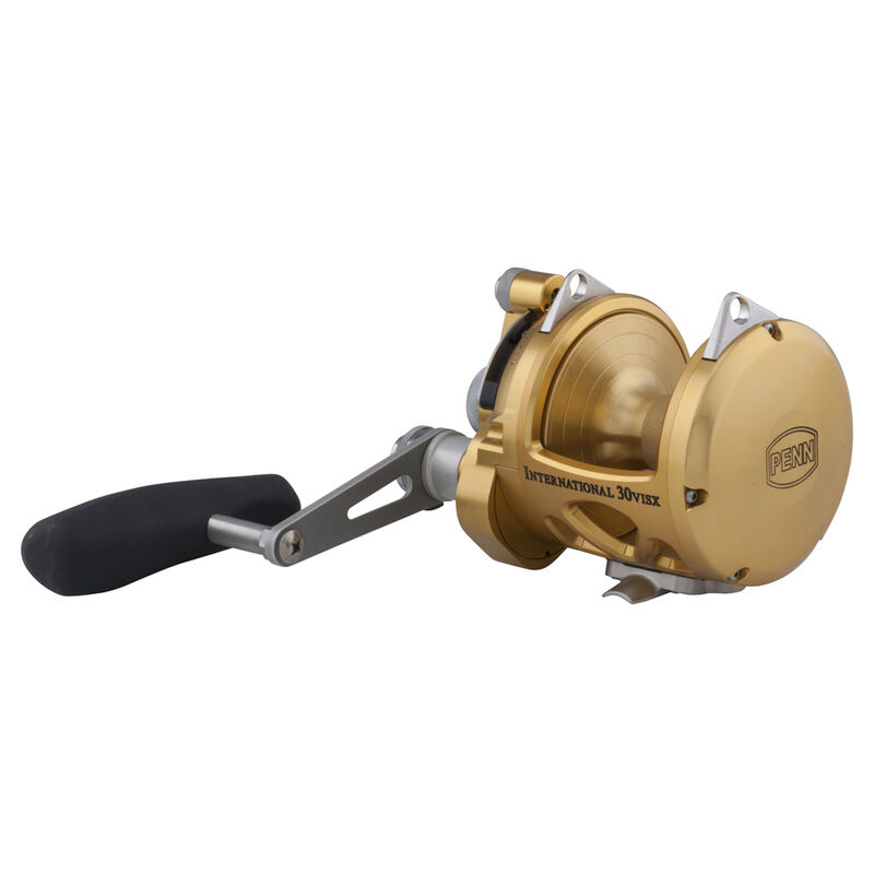 Moulinet tra&icirc;ne penn international 30 vi vsx s&eacute;rie gold - Moulinets tambour Tournant | Pacific P&ecirc;che