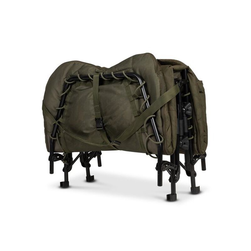 Bedchair Nash Dwarf 4 Fold Sleep System - Bedchairs | Pacific P&ecirc;che