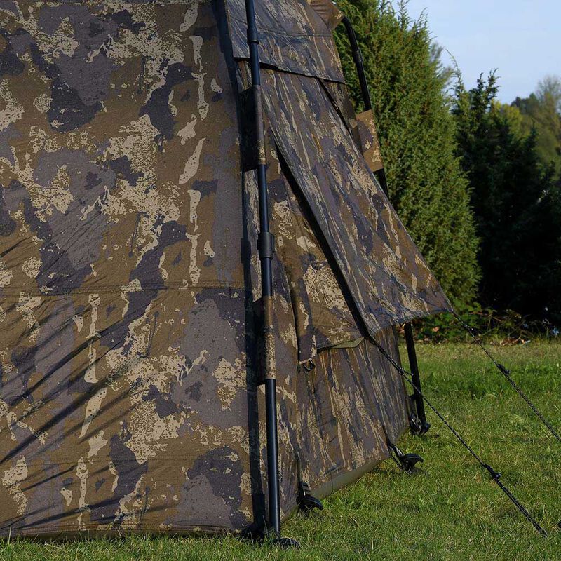 Biwy Solar Camo Compact Spider Shelter - Biwys | Pacific P&ecirc;che