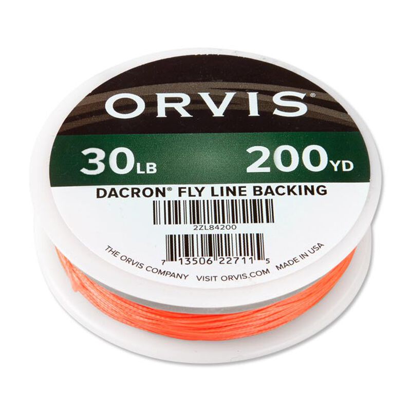 Backing mouche orvis dacron blanc 30 lbs - 180m - Destockage | Pacific Pêche